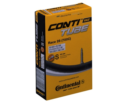 Sisärengas Continental Race 28 18/25-622/630 Presta Venttiili 42mm