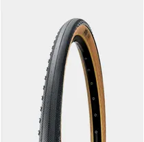 Cykeld&auml;ck Maxxis Receptor EXO/TR Dark Tan Wall 40-622 (700 x 40C / 28 x 1.50) vikbart svart/brun