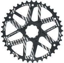 Takaratas E.13 Extended Range 40T Shimano 34T Kompatibel Musta