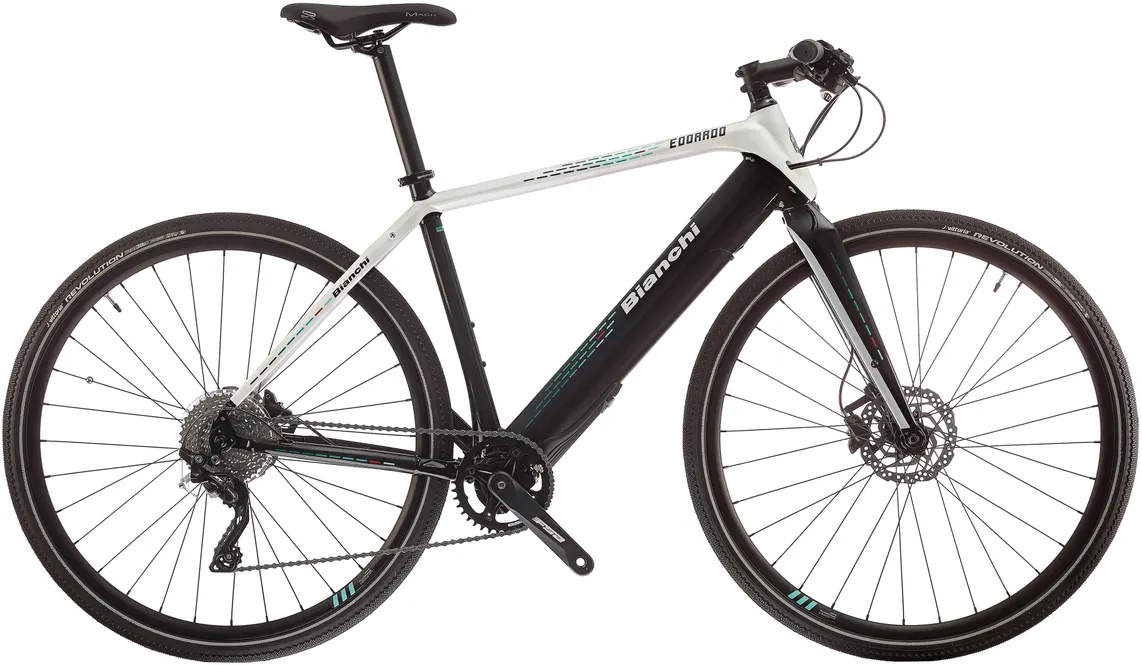 Bianchi Edoardo XT/Deore pärlvit/svart