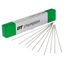 Eker DT Swiss Champion Straightpull Rund 2/2 mm 238 mm Silver styck