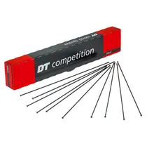 Eker DT Swiss Competition Straightpull Rund 2/1.8 mm 305 mm svart styck