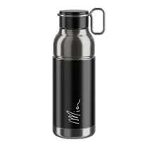 Juomapullo Elite Mia musta/hopea 650ml