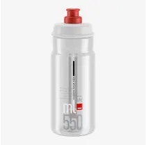 Flaska Elite Jet Klar/Röd 550ml