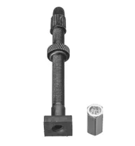 Tubelessventil Syncros 59mm svart