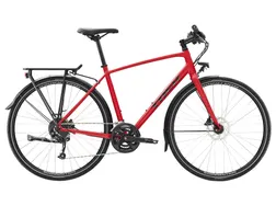 Hybridcykel Trek FX 2 Disc Equipped röd