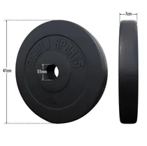 Viktskivor Järn Gorilla Sports Viktskivor Basic 51Mm Cement 5 black