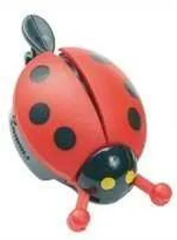 RINGKLOCKA NYCKELPIGA (RÖD)