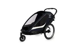 Cykelvagn Hamax Breeze 2 barn blå/vit