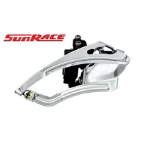 Etuvaihtaja SunRace M924 Top Swing DualPull 9-vaihteinen 3-vaihteinen.