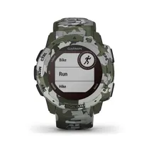 Träningsklocka Garmin Instinct Solar Edition Camo Lav