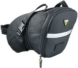 Sadelväska Topeak Aero Wedge Strap large 1.48-1.97 l svart