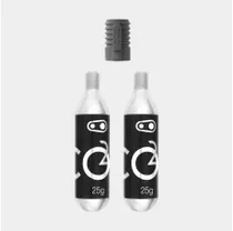 Kolsyrepump Crankbrothers Co2 2 X 25 Gram + Munstycke grå