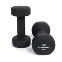 Kraftmark Aerobic Treenikäsipainot musta 1 kg