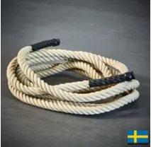 Battle Rope Kraftmark Voimaköysi Vetoköysi kelkkaan 15m 32mm