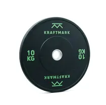 Kraftmark Internationella Viktskivor 50mm Bumper 2.0 black 10 kg