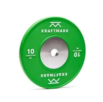 Kraftmark Internationella Viktskivor 50mm Competition Bumpers yellow 15 kg