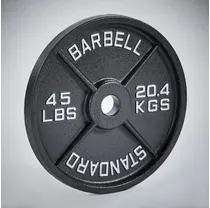 Kraftmark Internationella Viktskivor 50mm J&auml;rn black 25 lb (113 kg)