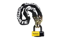 Ketjulukko Kryptonite New York Fahgettaboudit Legend Chain 1515 & New York Disc Lock
