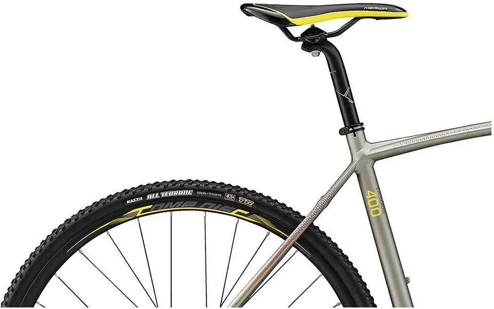 Merida Cyclo Cross 400 titan/gul/röd - Racer, Gravel & Triathlon