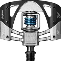 Cykelpedaler Crankbrothers Mallet 3 grå/svart/blå inkl. pedalklossar