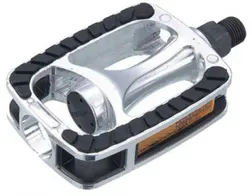 Cykelpedal Aluminum Antislip CRO-MO9/1 svart