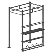 Ställning Viktskivor Master Fitness Bumper Storage Shelf 178 Cm