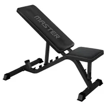 Tr&auml;ningsb&auml;nk Master Fitness Svart