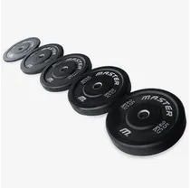 Viktskiva Bumper Master Fitness Bumperplate 15 KG