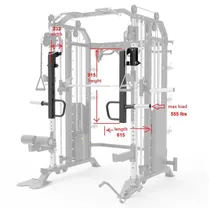 Power Rack Master Fitness X16-19 Jammerarm  