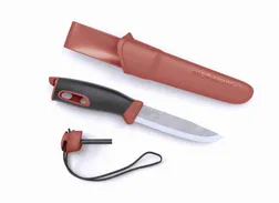 Puukko Morakniv Companion Spark Red Kipin&auml; punainen