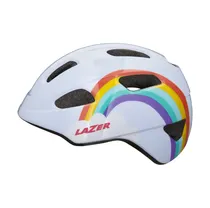 Cykelhjälm Lazer Pnut + Kineticore Grönt Spänne Rainbow