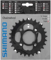Drev Shimano FC-M361 64 bcd 9 växlar 28T svart