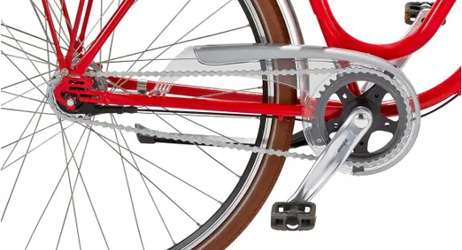 Utrustad med stöd och Shimano Nexus - 7 växlar