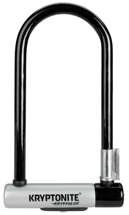 Bygellås Kryptonite Kryptolok Series 2 STD med Flexframe fäste SSF-Godkänt 10.2 x 22.9 cm svart/grå
