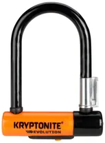 Bygellås Kryptonite Evolutionen Mini-5 SSF-Godkänt 8.3 x 14 cm svart/orange