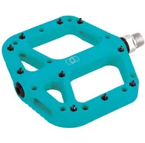 Platformspedal OXC Loam 20 Nylon Flat Turkos