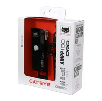 Belysningsset Cateye AMPP100 & ORB Rechargable