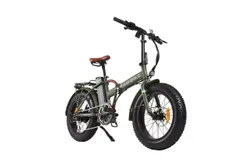 Taitettava s&auml;hk&ouml;py&ouml;r&auml; RAWBIKE 250E Army green
