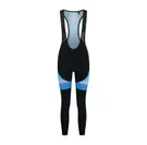 Bib-Tights Rogelli Impress II Women Svart/Blå/Rosa