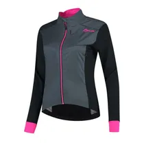 Cykeljacka Rogelli Contenta Women Grå/Svart/Rosa