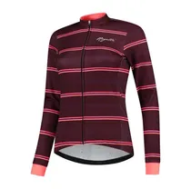 Cykeljacka Rogelli Stripe Women Röd/Rosa