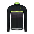 Cykeltröja Rogelli Hero II Svart/Gul