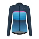 Cykeltröja Rogelli Impress II Women Blå/Rosa