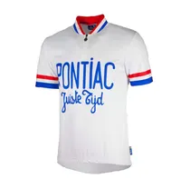 Cykeltröja Rogelli Pontiac Vit