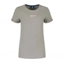 Fritidströja Rogelli Logo T-shirt Women Beige