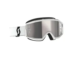 Goggles Scott Primal white/silver chrome works