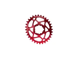 Drev AbsoluteBlack Chainring Direct Mount Singlespeed 36T f&ouml;r XTR M9100/M9120 r&ouml;d