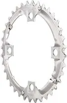 Eturatas Shimano Deore Fc-M591 104 Bcd 9 Vaihteinen 36T Musta