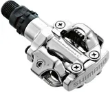 Cykelpedaler Shimano PD-M520 silver inkl. pedalklossar